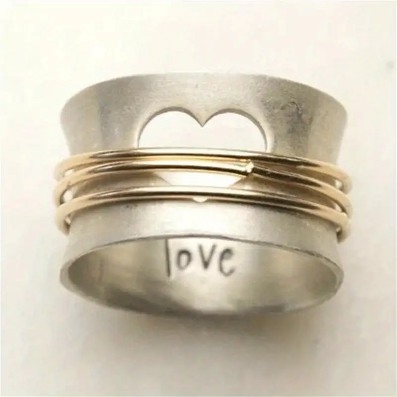 Anillo vintage de amor precioso