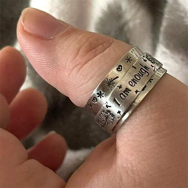 Anillo de Diente de León para Meditación