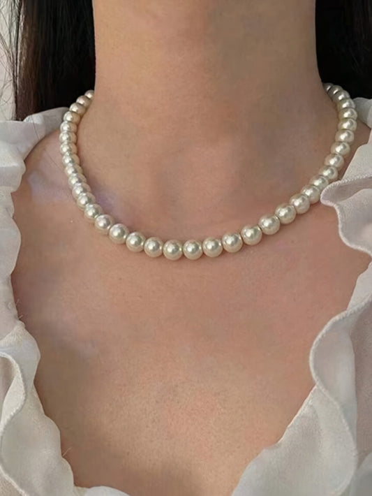 Collar de perlas clásico