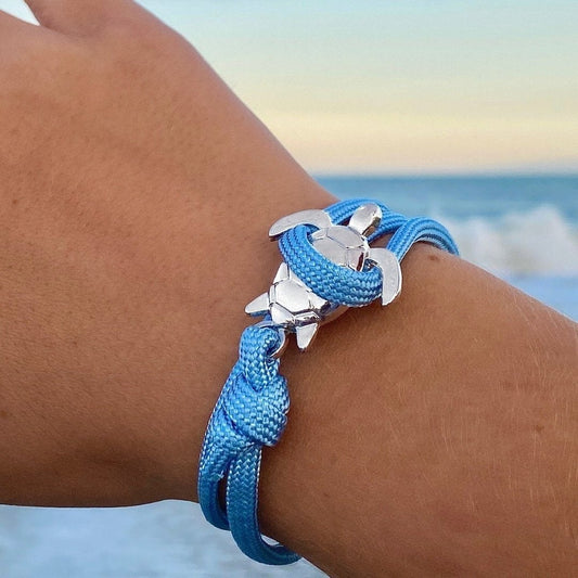Pulsera de tortuga marina hecha a mano