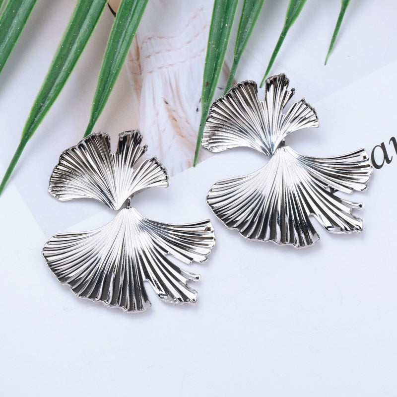 Pendientes Geométricos Bohemios de Oro