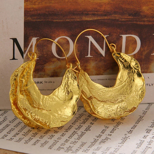 Pendientes vintage de plata y oro
