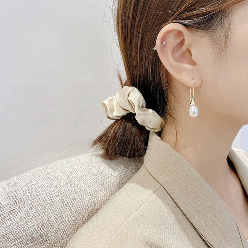 Aretes de Perlas en Gota