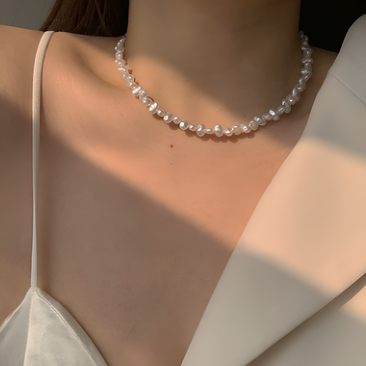 Collar de perlas elegante