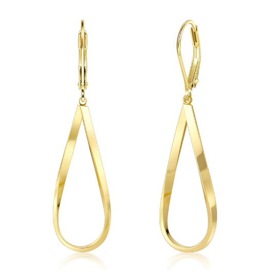 Pendientes Vintage de Gota en Oro