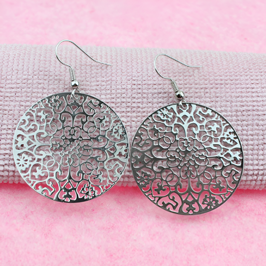Pendientes Redondos Vintage Boho