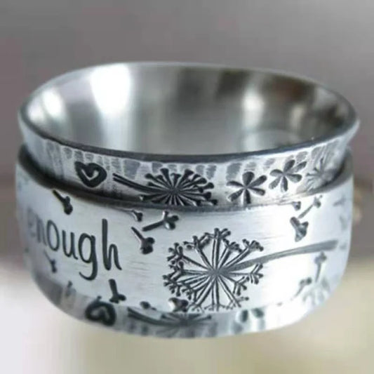 Anillo de Diente de León para Meditación