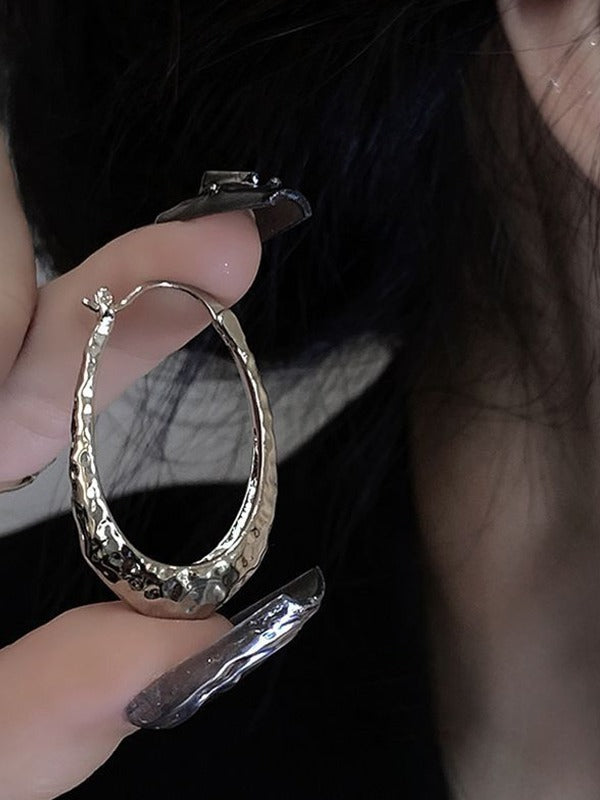 Pendientes de aro vintage antiguos