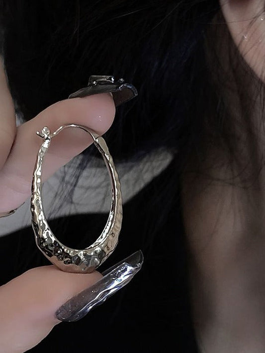 Pendientes de aro vintage antiguos