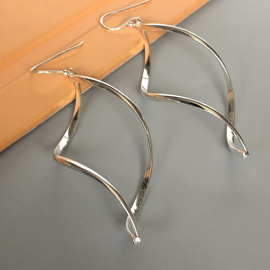Pendientes de Plata Vintage Colgantes