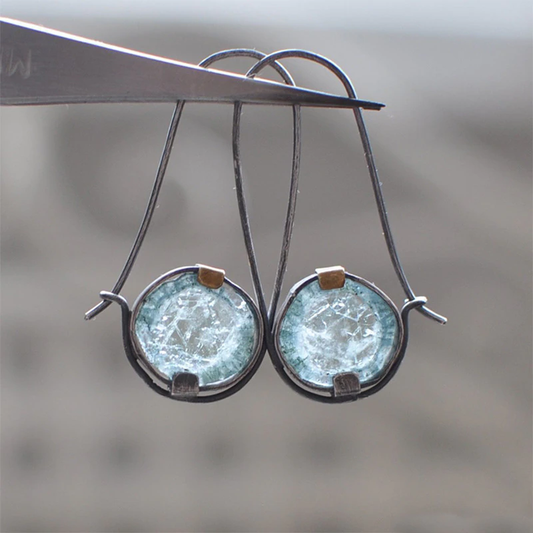 Pendientes de Cristal Ocean Vintage