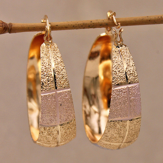 Pendientes de Lujo Vintage en Oro
