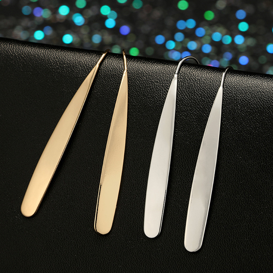 Pendientes vintage de plata y oro