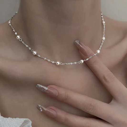 Collar de Perla Dorada