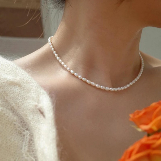 Collar de perlas elegante