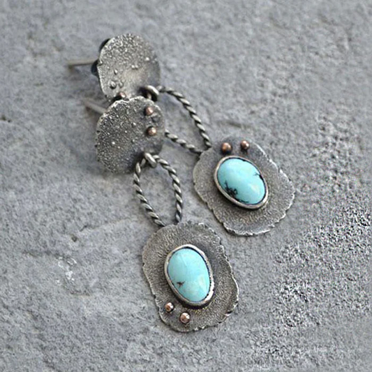 Pendientes Vintage Sky Stone