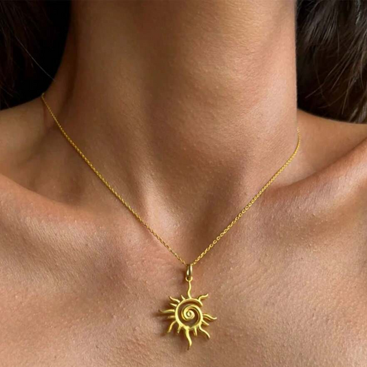 Collar Vintage Sol Dorado
