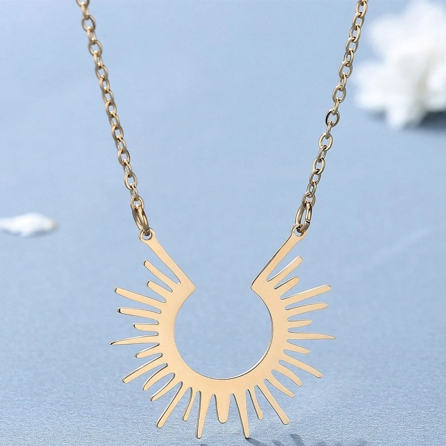 Collar Vintage Solar Gold