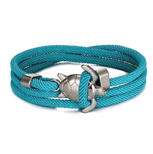 Pulsera de tortuga marina hecha a mano